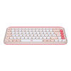 Logitech POP Icon Keys Wireless Mini Keyboard UK English - Rose
