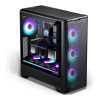 Phanteks Eclipse G400A RGB Tempered Glass Mid Tower Gaming PC Case - Black