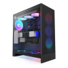 NZXT H7 Flow RGB Tempered Glass Mid Tower PC Case - Black