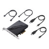 Asus ThunderboltEX 4 Card PCI Express 2 x Thunderbolt 4 (USB-C) 2 x Mini DisplayPort In TBT Header USB 2.0 Header