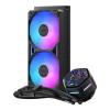 Cooler Master MasterLiquid 240 Atmos II VRM Fan AIO Liquid CPU Cooler - Black