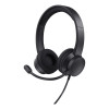 Trust Ayda USB-ENC PC Wired On-Ear Stereo Headset - Black