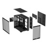 ASUS A32 PLUS ARGB Tempered Glass Dual-Chamber Mid-Tower Gaming PC Case - Black