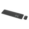 Logitech MK950 Signature Wireless + Bluetooth Keyboard & Mouse Combo - Graphite