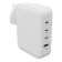 Hyper HyperJuice 145W USB-C GaN Safety Tested Travel Charger With 4 Ports - White