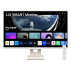LG 27SR50F-W 27" IPS Full HD Smart Monitor with Web OS, Built in Apps and Speakers