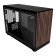 Lian Li A3-mATX Glass Edition Wood Micro Form Factor Gaming PC Case - Black