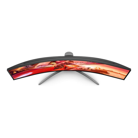 AOC AGON AG493UCX2 49" curved monitor with Quad HD and 165Hz for gaming
