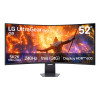 LG UltraGear 52G930B-B evo G9 51.6" 5K2K VA 240Hz 1ms USB-C Height Adjustable Curved Gaming Monitor with Speakers
