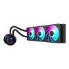 GIGABYTE AORUS WATERFORCE X II 360mm ARGB AIO Liquid CPU Cooler - Black