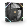 Valkyrie X12 120 PWM Fluid Dynamic Bearing Computer Case Fan - Black