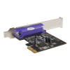 StarTech 1-Port PCIe Parallel DB25 LPT Adapter Card for Printers Scanners Plotters