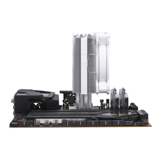 Cooler Master Hyper 212 Halo White 120mm RGB Fan CPU Cooler for Custom Builds