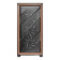 Antec Flux Wood Tempered Glass Mid Tower Gaming PC Case - Black