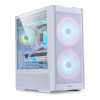 Lian Li Lancool 206 RW Tempered Glass Mid Tower Gaming PC Case - White