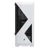 1st Player F3-A-WH Tempered Glass Mid Tower PC Case - White