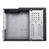 CiT S014C Slim Mini-Tower Micro-ATX Desktop PC Case with 300W Power Supply - Black