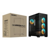 Gigabyte C500 Panoramic Stealth ATX Mid Tower Tempered Glass RGB Fusion Black PC Case