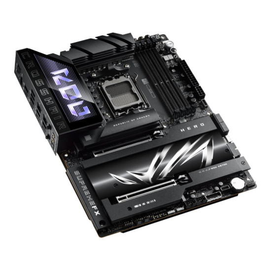 ASUS ROG Crosshair X870E HERO ATX motherboard for next-gen gaming builds