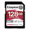 Kingston Technology Canvas React Plus SDXC 128GB UHS-II Class 10