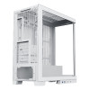 CiT Pro Diamond XR Tempered Glass Mid Tower Gaming PC Case - White