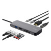 Trust Dalyx 8-in-1 Multiport USB-C Adapter - Grey