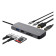 Trust Dalyx 8-in-1 Multiport USB-C Adapter - Grey