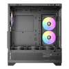 Antec CX700 ARGB Tempered Glass Mid Tower Gaming PC Case - Black