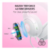 Razer Kraken Kitty V2 Wired Gaming Over-Ear Headset - White