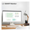 LG 27SR50F-W 27" IPS Full HD Smart Monitor with Web OS, Built in Apps and Speakers