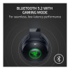 Razer Kraken Kitty V2 BT Wireless Gaming Over-Ear Headset - Black
