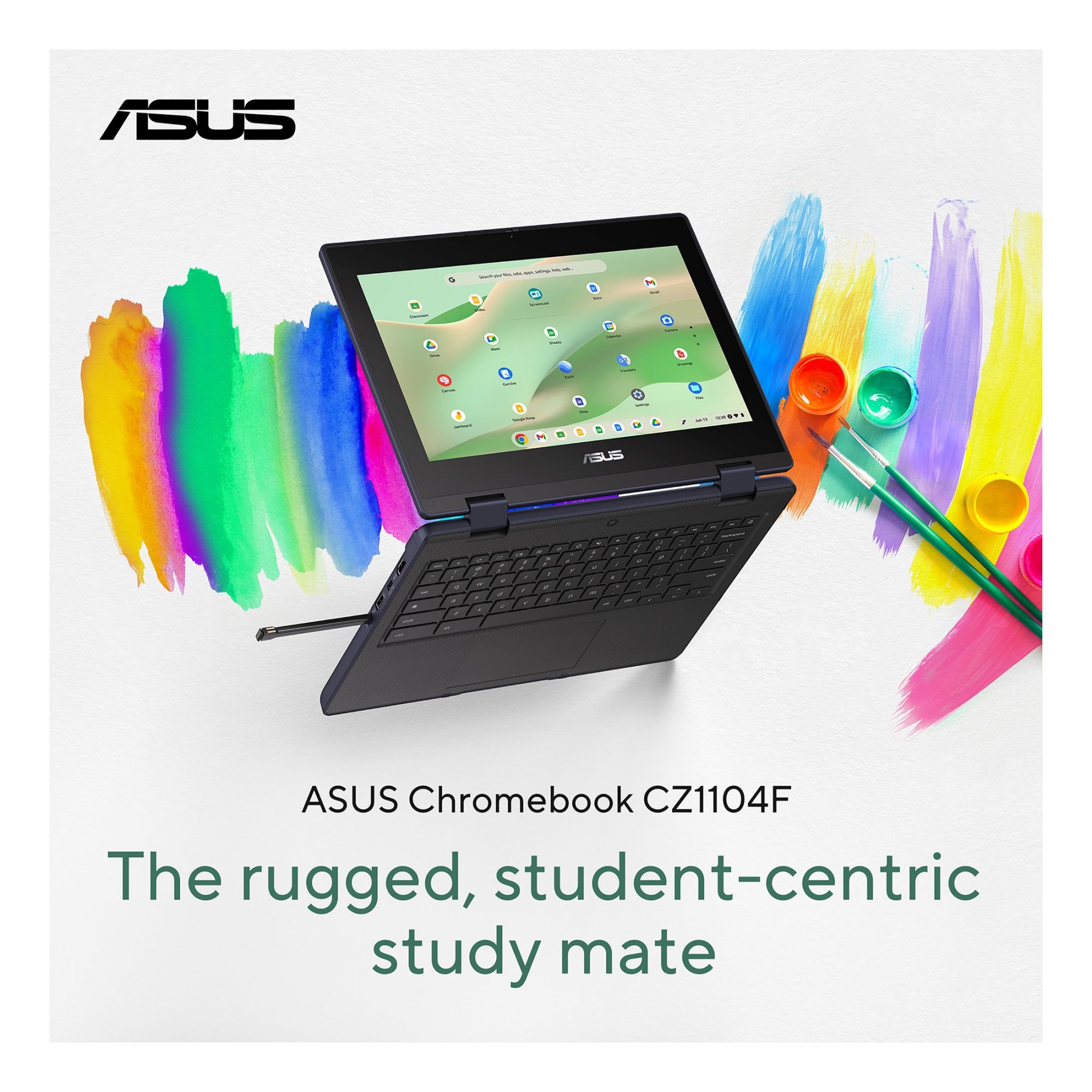 ASUS Chromebook CZ11 Flip MediaTek Kompanio 520 4GB RAM Laptop