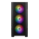 Refurbished - MSI MAG FORGE M100R ARGB MicroATX Tempered Glass Gaming PC Case - Black