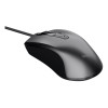 Trust Carve Ambidextrous Right-hand Wired Optical 1200 DPI Mouse - Black