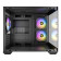 Antec CX600M ARGB Tempered Glass Mini Tower Gaming PC Case - Black
