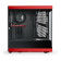 HYTE Y40 Mid Tower Panoramic Tempered Glass Gaming Case - Red and Black