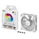ASUS TUF Gaming TR120 ARGB Reverse Case Fan - White