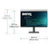 BenQ RD270Q 27" Quad HD IPS 144Hz USB-C Height Adjustable Nano Matte Programming Monitor with Speakers