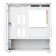 Vida Lucid Micro-ATX Tower Tempered Glass Gaming PC Case - White