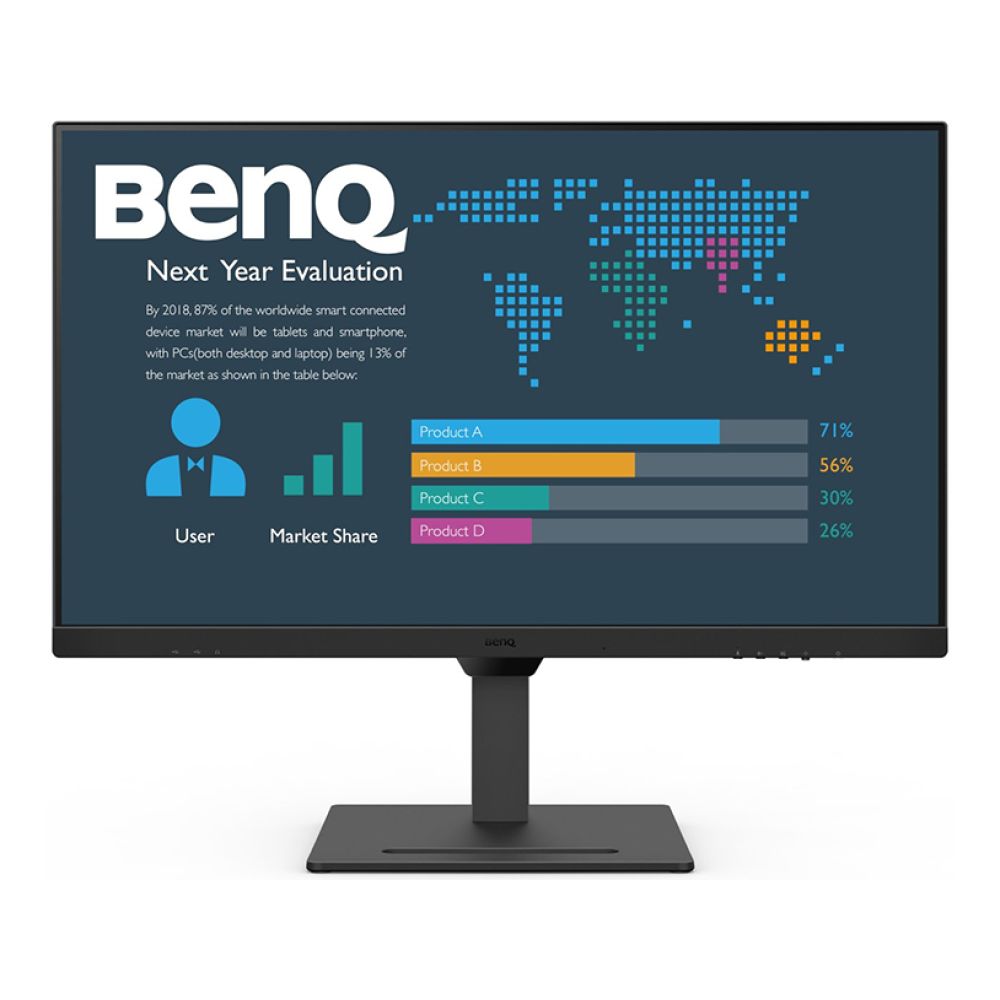 BenQ BL3290QT 31.5" Quad HD IPS LED Height Adjustable Built in Speakers EyeSafe Business Monitor 9H.LLMLA.TPE