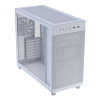 ASUS Prime AP303 Tempered Glass Mid-Tower PC Case - White