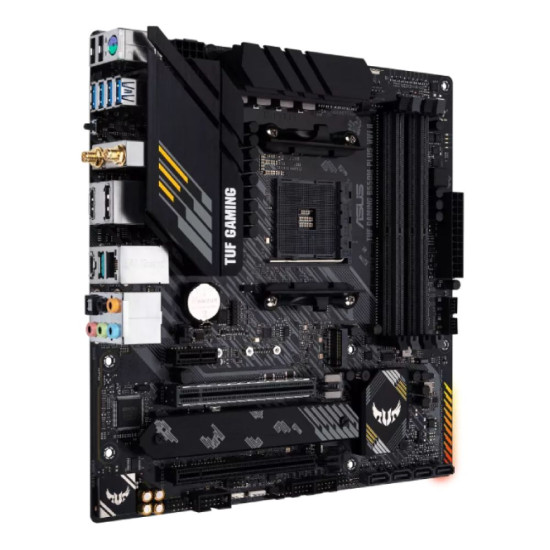 ASUS TUF Gaming B550M-PLUS WIFI II motherboard designed for reliable gaming and productivity
