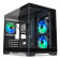 Tecware VXN Evo Micro-ATX Dual-Chamber Gaming PC Case - Black