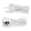 DICOTA D32056 65W 3-Port USB-C/USB-A Fast Charging Power Adapter - White