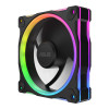 ASUS Prime MR120 ARGB 120mm Reverse PC Fan Triple Pack - Black