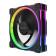 ASUS Prime MR120 ARGB 120mm Reverse PC Fan Triple Pack - Black