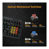 Refurbished - ASUS TUF Gaming K3 Gen II Optical-Mechanical Wired RGB Gaming Keyboard - Black
