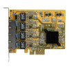 StarTech 4-Port PCIe Gigabit Network Adapter Card