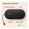 Microsoft Audio Dock Speaker Matte Black