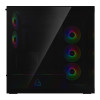 Arctic Xtender ARGB Tempered Glass w/ Vertical GPU Mount Mid Tower PC Case - Black